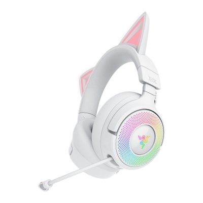 Razer Headset Kraken Kitty V3 Pro Bluetooth Over-Ear White