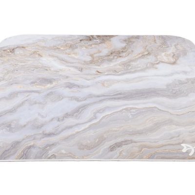 Arozzi Zona Square Floor Pad White Marble