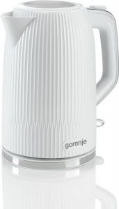 Gorenje Kettle K17DPW Electric 2200 W 1.7 L Stainless steel 360° rotational base White