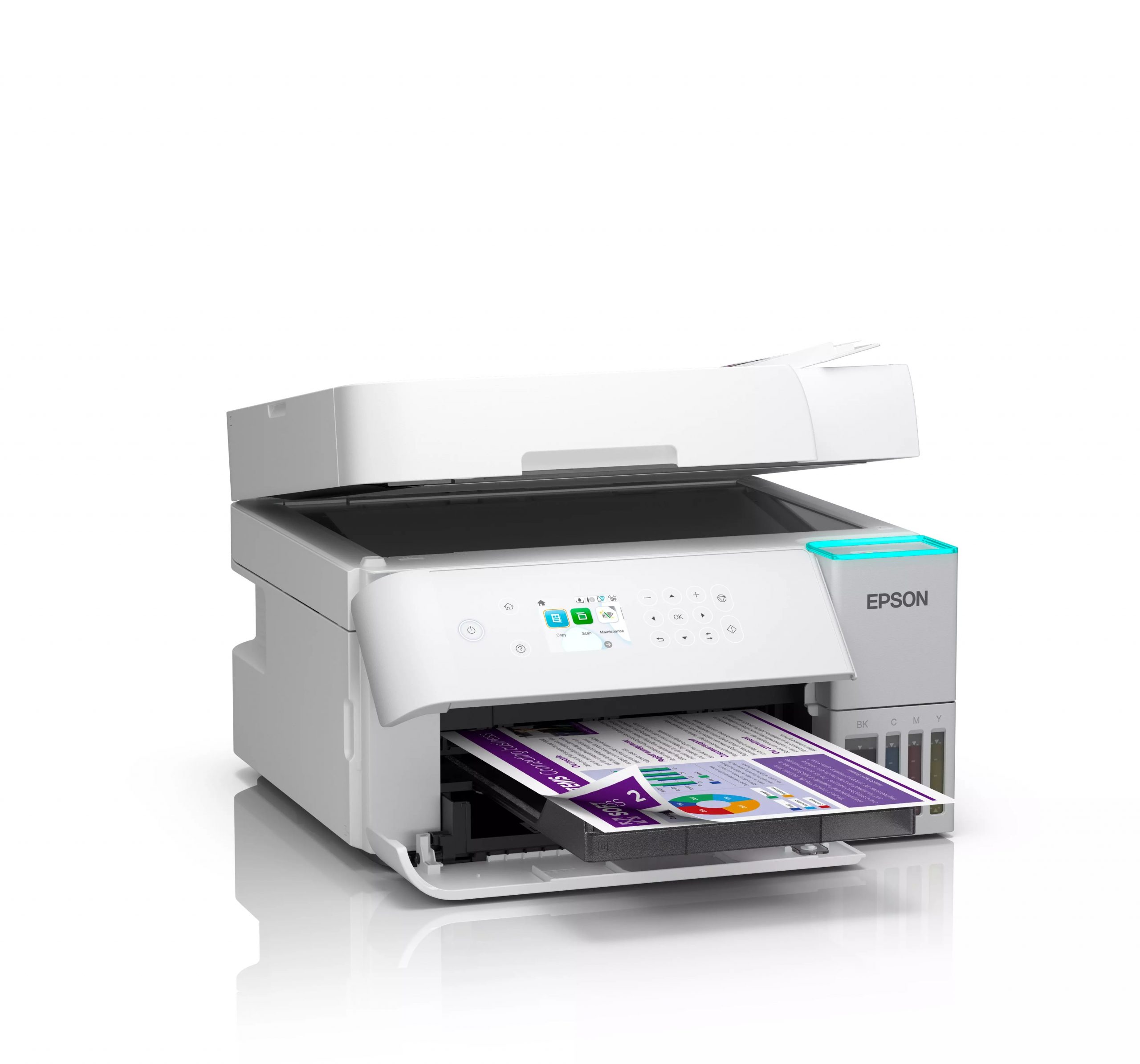 Epson Multifunctional printer EcoTank L6376 Inkjet Colour A4 Wi-Fi White - Image 5