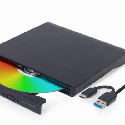 Gembird External USB DVD Drive DVD-USB-031 Interface USB Type-C (m), USB 3.1 Gen. 1 DVD±R/RW / CD±R/RW CD read speed 24 x CD write speed 24 x Black
