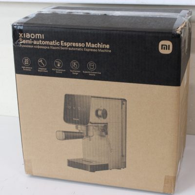 SALE OUT. Xiaomi Espresso Machine Pump pressure 20 bar Built-in milk frother Semi-automatic 1350 W Silver/Black UNPACKED, SCRATCHED ON CORPUS AND ACCESSORIES