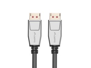 Lanberg DisplayPort M/M Cable 20 PIN V1.4 8K 60HZ CA-DPDP-20CU-0010-BK 1 m
