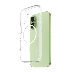 PanzerGlass Flagship Case Back cover Apple iPhone 17 Recycled plastic Transparent Urban Explorer w. White MagSafe