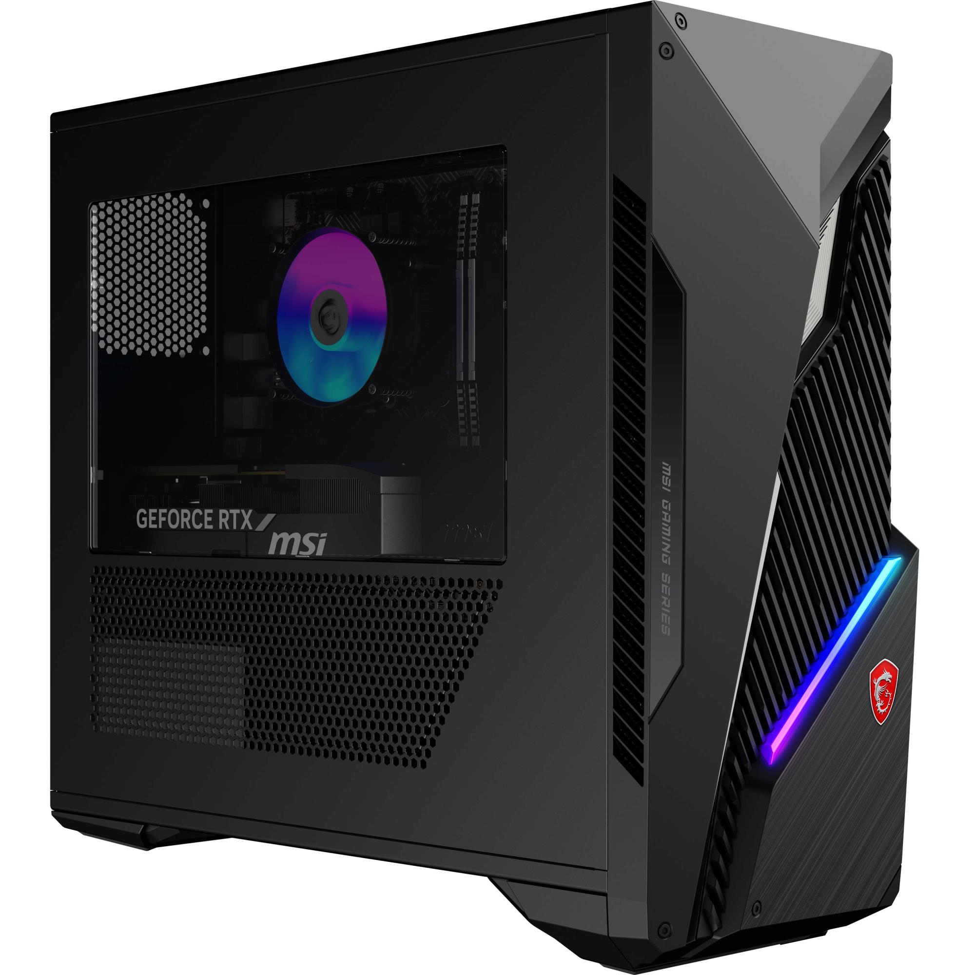 PC MSI Desktop Intel® CoreT i5 i5-14400F 16 GB DDR5-SDRAM Storage SSD SSD 1 TB NVIDIA GeForce RTX 5060 Ti On board graphics Not available Wi-Fi Yes Bluetooth Yes Windows 11 Home MAGINFS314NVM5-2873EU