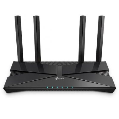Wireless Router TP-LINK Archer AX1800 Wi-Fi 6 (802.11ax) Data speed 1775 Mbit/s Ethernet WAN Yes WAN connection type RJ-45 Ethernet LAN Yes 5xLAN ports USB port Yes ARCHERAX1800