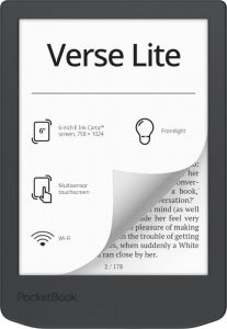 E-Reader POCKETBOOK Verse Lite 619 6' 6" 1024x758 1xUSB-C Wireless LAN Grey PB619-T-WW