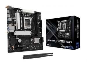 Mainboard ASROCK Intel B860 LGA 1851 (Socket V1) micro ATX RAM DDR5-SDRAM 2xSlots Wi-Fi Yes Bluetooth Yes 1xNumber of M.2 (M) slots B860M-XGEN5WIFI
