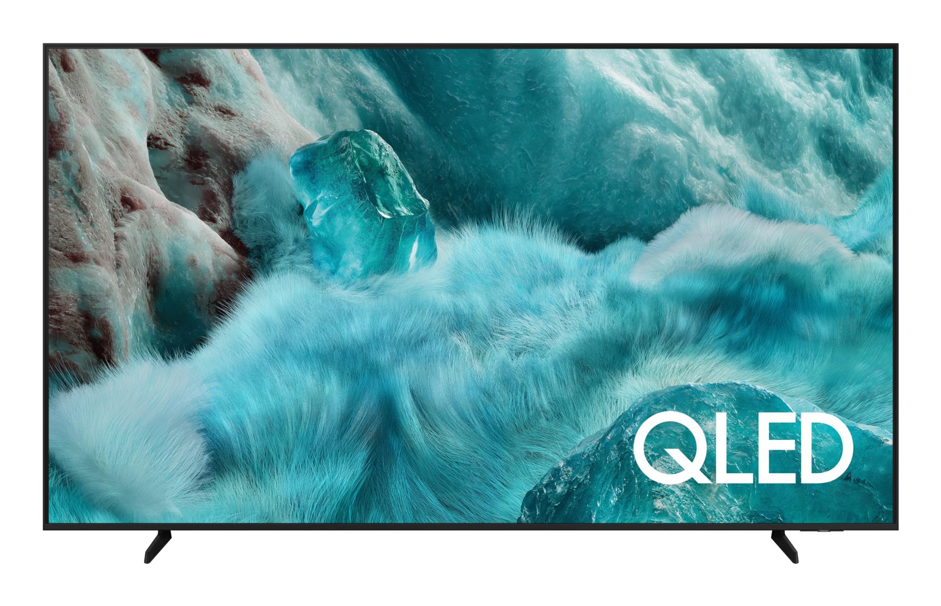 TV Set SAMSUNG 65" 4K/Smart QLED 3840x2160 Wireless LAN Bluetooth Tizen Black QE65Q7FAAUXXH