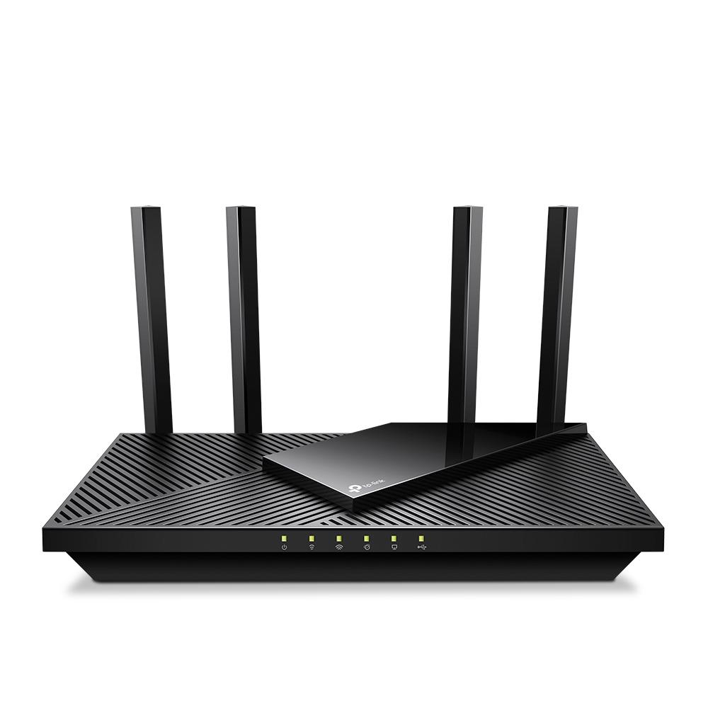Wireless Router TP-LINK 3000 Mbps Wi-Fi 6 IEEE 802.11a IEEE 802.11 b/g IEEE 802.11n IEEE 802.11ac IEEE 802.11ax USB 3.0 3x10/100/1000M 1x2.5GbE LAN WAN ports 1 Number of antennas 4 ARCHERAX55PRO