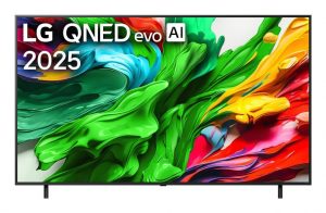 TV Set LG 75" 4K/Smart 3840x2160 Wireless LAN Bluetooth webOS Black 75QNED87A3B