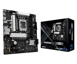 Mainboard ASROCK Intel B860 LGA 1851 (Socket V1) micro ATX RAM DDR5-SDRAM 2xSlots 1xNumber of M.2 (M) slots B860M-XGEN5