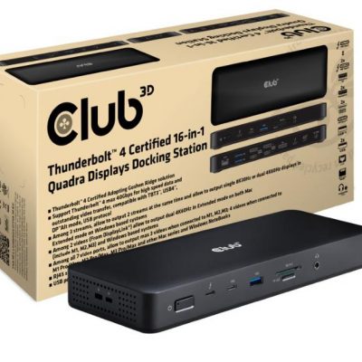 NB ACC DOCKING STATION 16IN1/THUNDERBOLT CSV-1583 CLUB3D