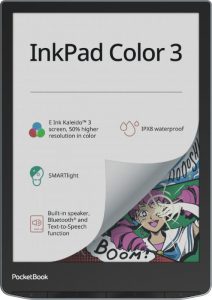 E-Reader POCKETBOOK InkPad Color 3 7.8" 1872x1404 1xUSB-C Wireless LAN Bluetooth PB743K3-1-WW