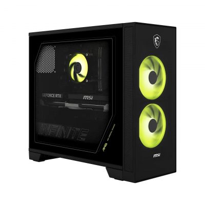PC MSI Desktop Intel Core Ultra 5 225F 16 GB DDR5-SDRAM Storage SSD SSD 1 TB NVIDIA GeForce RTX 5060 On board graphics Not available Wi-Fi Yes Bluetooth Yes MAGINFSAI2NVL5-012XEU