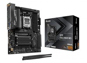 Mainboard ASROCK AMD X870 Socket AM5 ATX RAM DDR5-SDRAM 4xSlots Wi-Fi Yes Bluetooth Yes 1xNumber of M.2 (M) slots X870CHALLENGERWIFI