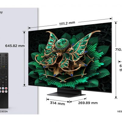 TV Set TCL 50 " 4K Ultra HD 3840 x 2160 pixels Flat 16:9 QD-Mini LED 50C7K