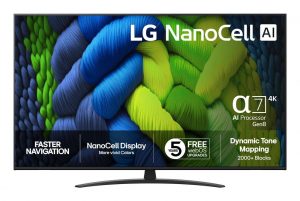 TV Set LG 65 " 4K Ultra HD 3840 x 2160 pixels Flat 16:9 LED 65NANO82A6B