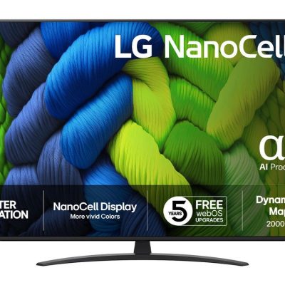 TV Set LG 65 " 4K Ultra HD 3840 x 2160 pixels Flat 16:9 LED 65NANO82A6B