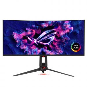 Monitor ASUS 34 " 3440 x 1440 pixels Wide Quad HD Native aspect ratio 21:9 QD-OLED Curved 90LM0CU0-B01971