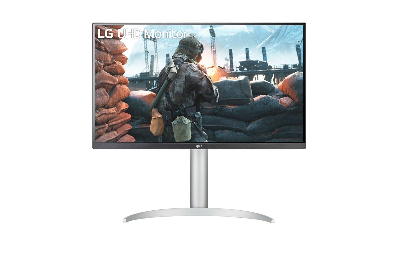 LCD Monitor LG 27UP650K-W 27" 4K Pivot Height adjustable Tilt Panel IPS 3840x2160 16:9 60Hz 5 ms