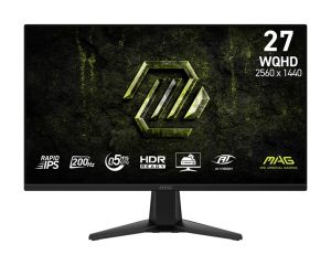 LCD Monitor MSI 27 " 2560 x 1440 pixels Wide Quad HD Native aspect ratio 16:9 LCD Flat MAG275QFE20