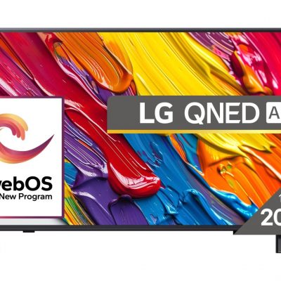 TV Set LG 50" 4K/Smart 3840x2160 Wireless LAN Bluetooth webOS Black 50QNED82A3B