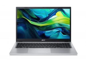 Notebook ACER Aspire Go 15 CPU AMD RyzenT 5 7520U 2.8 GHz 15.6 " 1920x1080 pixels RAM 16 GB DDR5-SDRAM SSD 512 GB On-board graphics Yes Keyboard language English OS installed Windows 11 Home Colour Silver Weight 17.3 KG NX.J3DEL.001