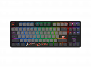 Fury Kanabo K6 Gaming Keyboard Wired US Linear Black/Gray