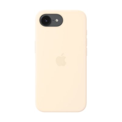 Apple iPhone 17e Silicone Case with MagSafe – Vanilla Apple