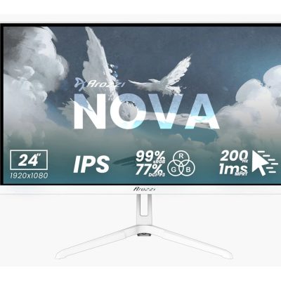Arozzi Nova 24 " IPS QHD 16:9 200 Hz 1 ms 2560 x 1440 pixels 300 cd/m² HDMI ports quantity 2 Forest Green