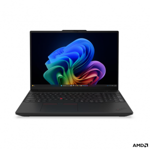 Lenovo ThinkPad T16 G5 AMD Black 16 " IPS WUXGA 1920 x 1200 pixels Anti-glare AMD Ryzen 5 PRO 215 16 GB SODIMM DDR5 Solid-state drive capacity 512 GB AMD Radeon 740M Graphics Windows 11 Pro 802.11be Bluetooth version 5.4 Keyboard language English Keyboard backlit Warranty 36 month(s) Battery warranty 12 month(s)