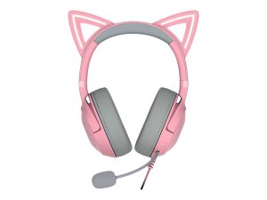 Razer Headset Kraken Kitty V2 Yes Wired On-Ear USB Type A Quartz