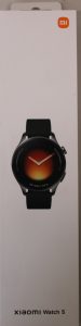 SALE OUT. Xiaomi Watch 5, Black SALE OUT. Xiaomi Watch 5 Smart watch AMOLED 1.54" Waterproof Black UNPACKED