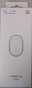 SALE OUT. Xiaomi Xiaomi Tag 4 Pack SALE OUT. DAMAGED PACKAGING, MISSING 1 TAG