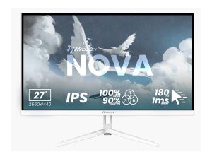 Arozzi Nova 27 " IPS QHD 16:9 180 Hz 1 ms 2560 x 1440 pixels 350 cd/m² HDMI ports quantity 2 White