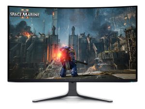 Dell Curved Screen Gaming Monitor AW3225QF 31.6 " OLED 4K UHD 16:9 240 Hz 0.03 ms 3840 x 2160 pixels 1000 cd/m² Power connector, Security-lock slot, Joystick, USB-A, USB-B, USB-C, HDMI, DispalyPort HDMI ports quantity 2 White / Black Warranty 36 month(s)