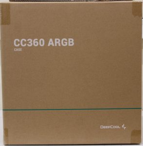 SALE OUT. Deepcool Micro-ATX CASE CC360 Black Mini-ITX / Micro-ATX DAMAGED PACKAGING