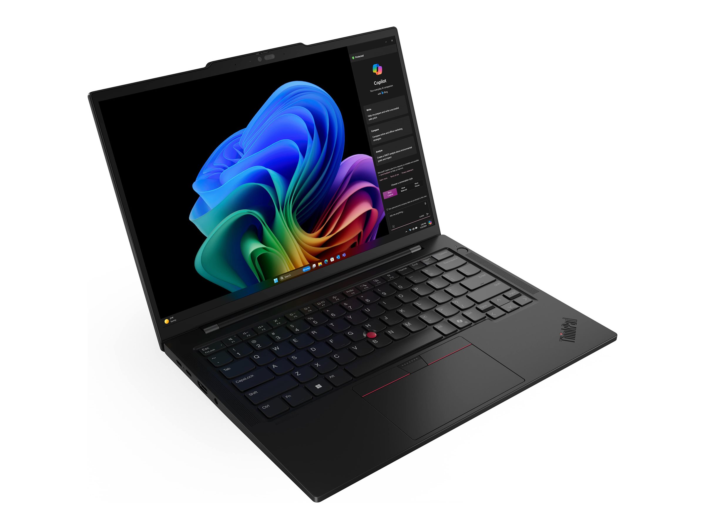 Lenovo ThinkPad T14s G6 Intel Black 14 " IPS WUXGA 1920 x 1200 pixels Anti-glare Intel Core Ultra 7 258V 32 GB LPDDR5X Solid-state drive capacity 512 GB Intel Arc Graphics 140V Windows 11 Pro 802.11be Bluetooth version 5.4 Keyboard language English Keyboard backlit Warranty 36 month(s) Battery warranty 12 month(s) - Image 4