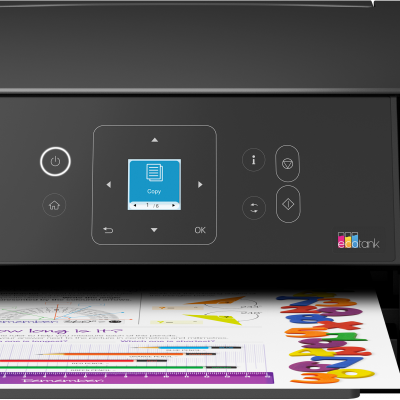 Epson EcoTank L3360 Inkjet Colour Multifuction Printer A4 Wi-Fi Black