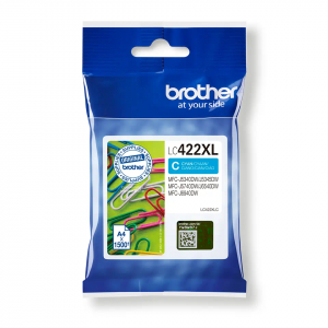 Brother LC422XLC Ink Cartridge Cyan