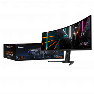 Gigabyte CO49DQ 49 " OLED DQHD 32:9 144 Hz 3 ms 5120 x 1440 pixels 250 cd/m² HDMI ports quantity 2 x HDMI 2.1 Black Warranty 36 month(s)