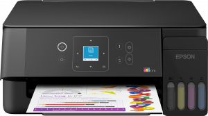 Epson EcoTank L3361 Inkjet Colour Multifuction Printer A4 Wi-Fi Black