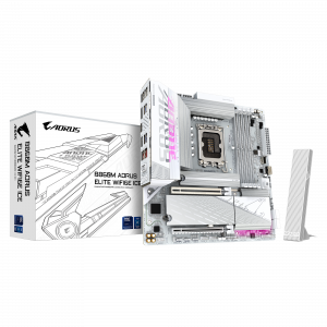 Gigabyte B860M AORUS ELITE WIFI6E ICE Processor family Intel Processor socket LGA1851 DDR5 Supported hard disk drive interfaces SATA, M.2 Number of SATA connectors 4