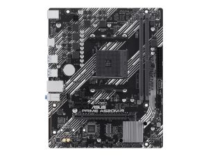 Asus Processor family AMD A520 Processor socket 1 x Socket AM4 2 DIMM slots - DDR4, ECC, unbuffered Supported hard disk drive interfaces SATA-600 (RAID), 1 x M.2 Number of SATA connectors 4