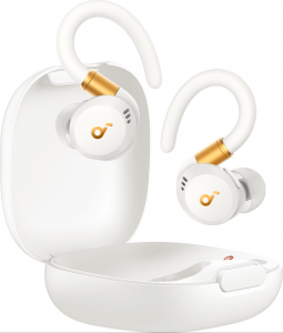 Anker Soundcore Earbuds with Hook Sport X20 Bluetooth ANC White/Gold