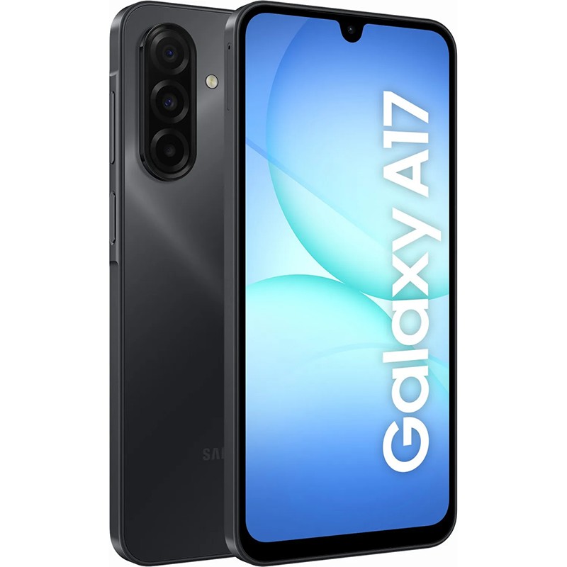 Samsung Galaxy A17 Black 6.7 " Super AMOLED 1080 x 2340 pixels Mediatek Helio G99 Internal RAM 4 GB 128 GB Dual SIM microSD 4G Main camera resolution 50 MP Secondary camera resolution 5 MP Android 15 5000 mAh — изображение 3