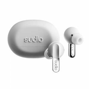 Sudio Earbuds N3 Pro Bluetooth In-ear Microphone Chrome White Noise canceling Wireless