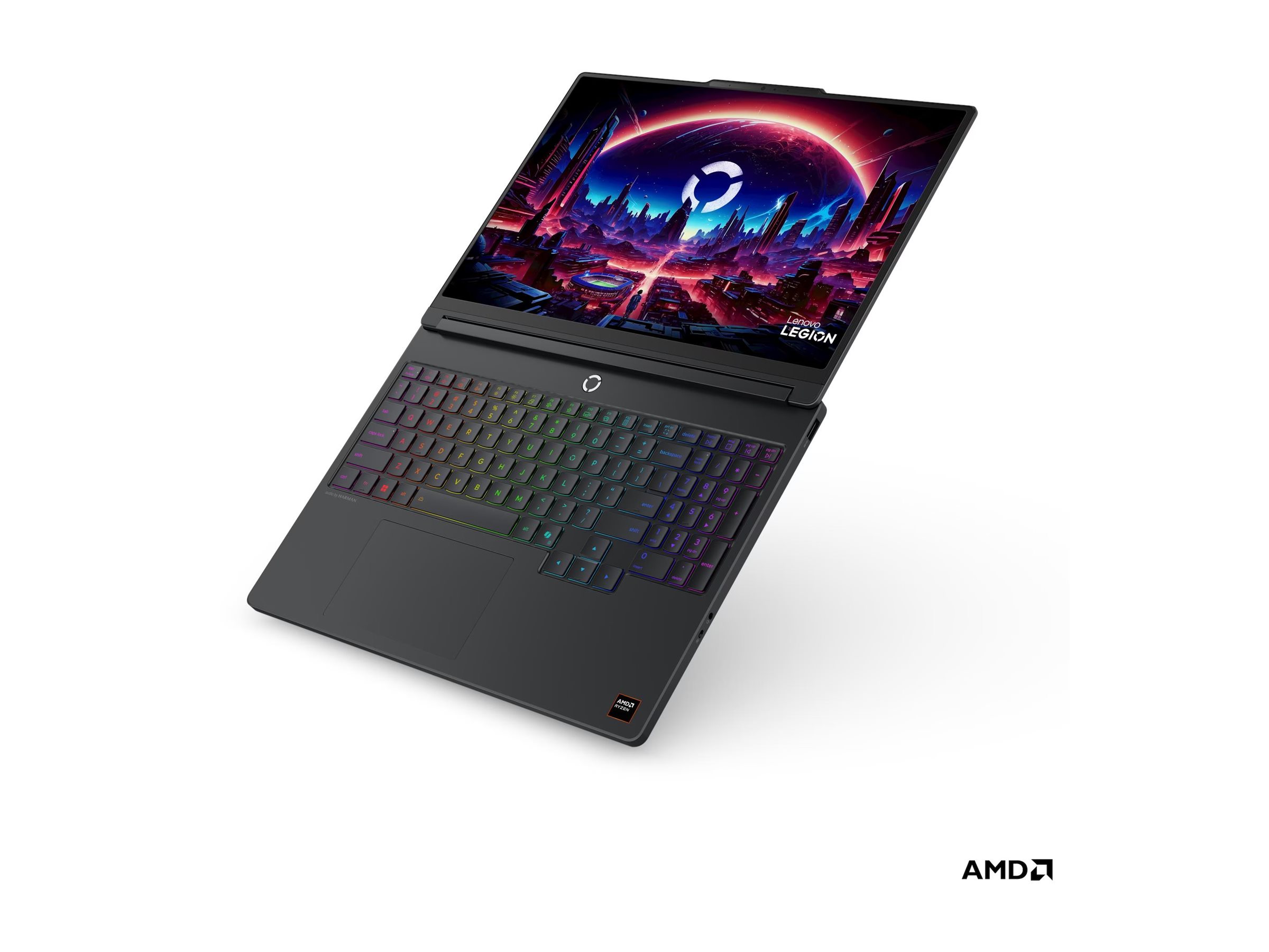 Lenovo Legion 5 15AGP11 AMD Eclipse Black 15.3 " OLED WQXGA 2560 x 1600 pixels Glossy AMD Ryzen AI 9 465 32 (2x16GB) GB SODIMM DDR5 Solid-state drive capacity 1000 GB NVIDIA GeForce RTX 5070 GDDR7 12 GB Windows 11 Home 802.11be Bluetooth version 5.4 Keyboard language Nordic Keyboard backlit Warranty 24 month(s) Battery warranty 12 month(s) - Image 2