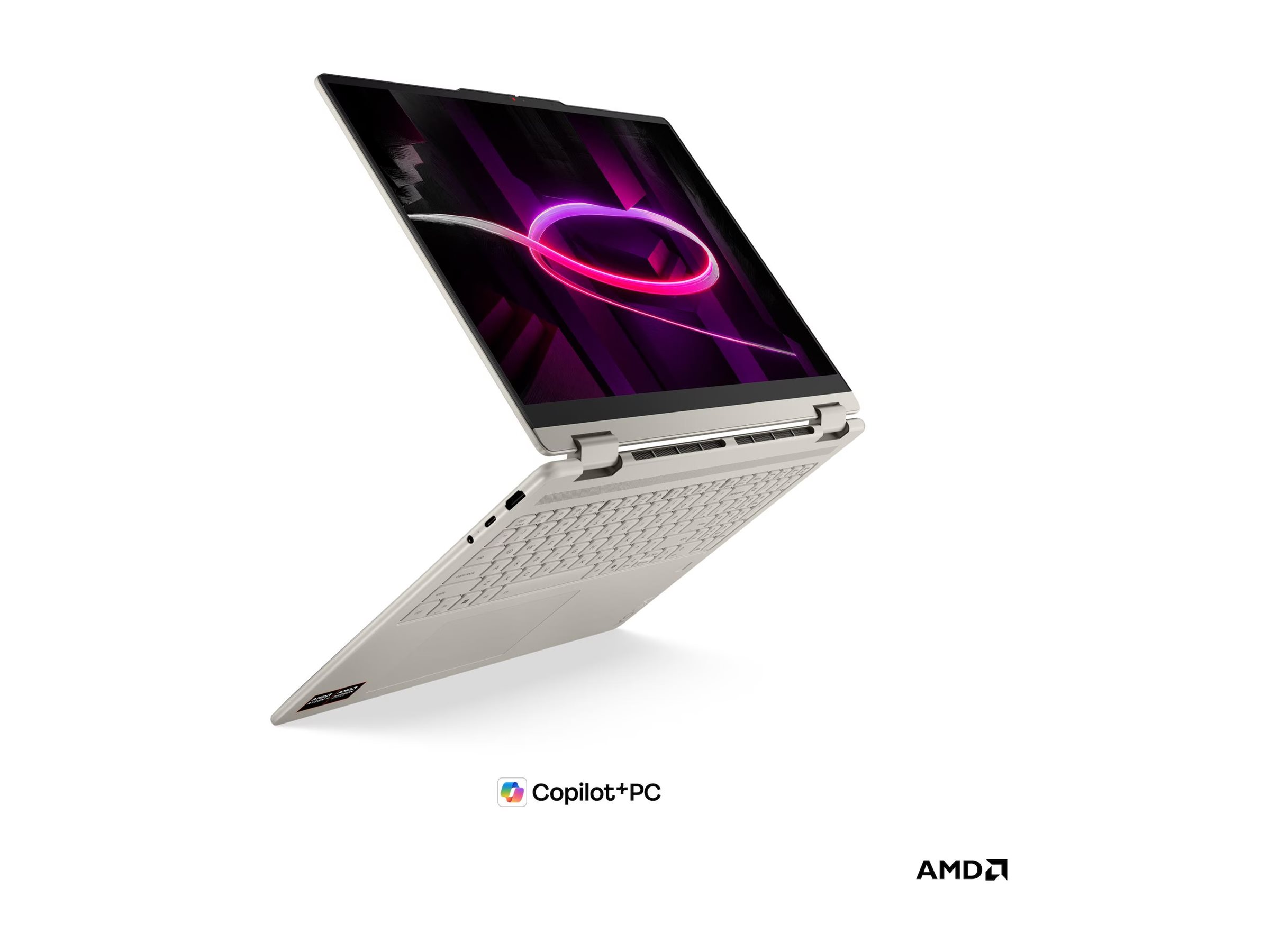 Lenovo Yoga 7 2-in-1 16AGP11 AMD Seashell 16 " OLED Touchscreen WUXGA 1920 x 1200 pixels Glossy AMD Ryzen AI 5 435 16 GB Soldered LPDDR5X Solid-state drive capacity 512 GB AMD Radeon 840M Graphics Windows 11 Home 802.11be Bluetooth version 5.4 Keyboard language English Keyboard backlit Warranty 24 month(s) Battery warranty 12 month(s) - Image 3